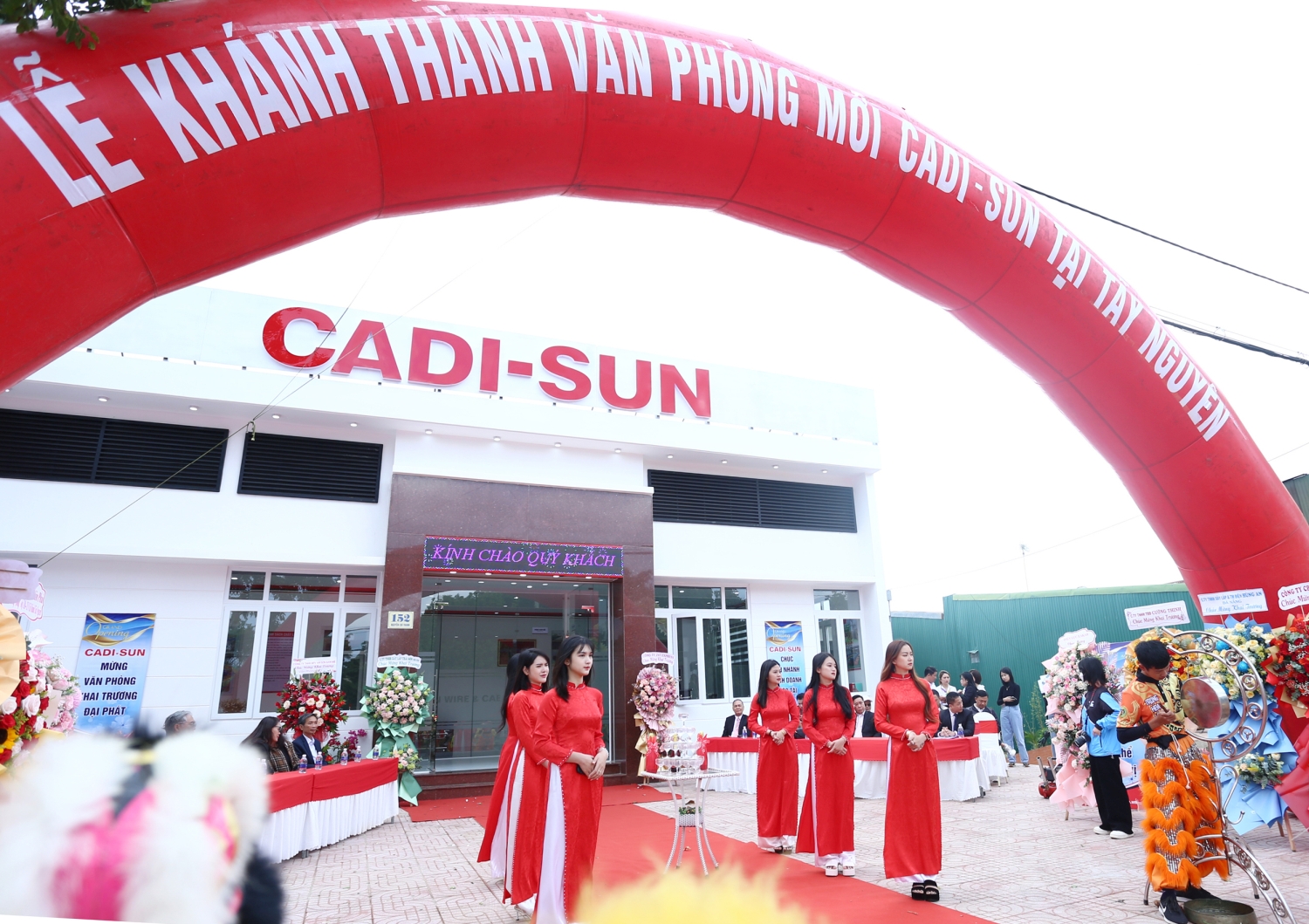 CADI-SUN inaugurated a new office in Tay Nguyen branch and met with customers on the occasion of the beginning of the year